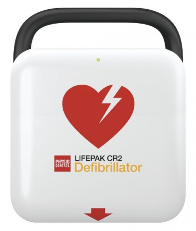 LIFEPAK® CR 2 halbautomatischer Defibrillator, USB, German, Handle